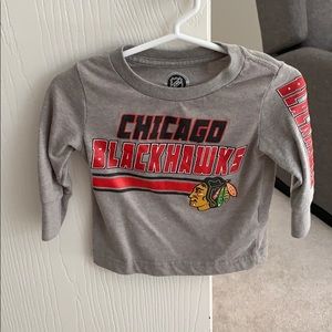 Size 12 months Chicago Blackhawks Baby Shirt